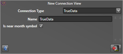 True Data Connection Settings